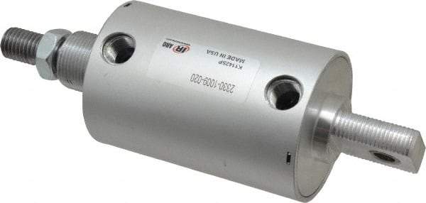 ARO/Ingersoll-Rand - 2" Stroke x 3" Bore Double Acting Air Cylinder - 3/8 Port, 3/4-10 Rod Thread - Best Tool & Supply