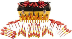 Wiha - 66 Piece Insulated Hand Tool Set - Comes in Molded Case - Best Tool & Supply