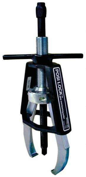 Posi Lock Puller - 7" Spread, 6 Ton Capacity, Puller - 6" Reach, 13" Long, For Bearings, Gears & Pulleys - Best Tool & Supply