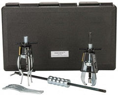 Posi Lock Puller - 5 Piece, 5 Ton Capacity, 1/2 to 5" Spread, Slide Hammer Set - 3 Jaws, 4" Reach - Best Tool & Supply