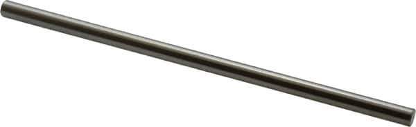 Thomson Industries - 1/4" Diam, 6" Long, Steel Standard Round Linear Shafting - 60-65C Hardness, .2495/.2490 Tolerance - Best Tool & Supply