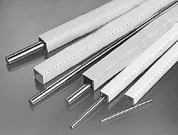 Thomson Industries - 40mm Diam, 6' Long, Steel Standard Round Linear Shafting - 60-65C Hardness, 1.5748/1.5743 Tolerance - Best Tool & Supply