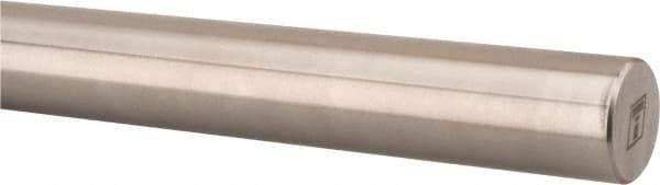 Thomson Industries - 1/2" Diam, 18" Long, Steel Standard Round Linear Shafting - 60-65C Hardness, .4995/.4990 Tolerance - Best Tool & Supply