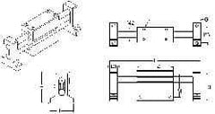 Thomson Industries - Manually Driven Linear Motion System - 24" Long x 4" Wide - Best Tool & Supply