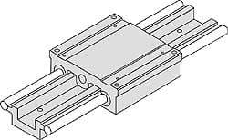 Thomson Industries - Manually Driven Linear Motion System - 48" Long x 2.63" Wide - Best Tool & Supply