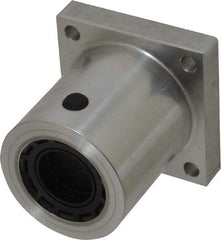 Thomson Industries - 2.13" Inside Diam, 1050/2100 Lbs. Dynamic Capacity, Single Flanged Pillow Block Linear Bearing - 2-3/4" Overall Width - Best Tool & Supply