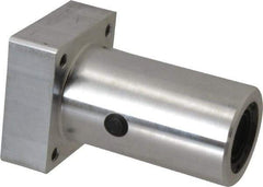 Thomson Industries - 1-3/4" Inside Diam, 1130/2260 Lbs. Dynamic Capacity, Twin Flanged Pillow Block Linear Bearing - 2.38" Overall Width - Best Tool & Supply