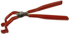 Mag-Mate - 10-1/4" OAL, Spark Plug Boot Pliers - 90° Jaw, 90 Durometer Plastic Handles - Best Tool & Supply