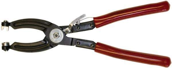 Mag-Mate - 10-1/2" OAL, Hose Clamp Pliers - Straight Jaw, Vinyl Coated Handles - Best Tool & Supply