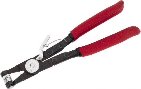 Mag-Mate - 9" OAL, Hose Clamp Pliers - Straight Jaw, Vinyl Coated Handles - Best Tool & Supply