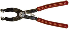 Mag-Mate - 10-1/2" OAL, Hose Clamp Pliers - 45° Jaw, Vinyl Coated Handles - Best Tool & Supply