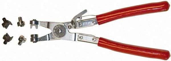 Mag-Mate - 9" OAL, Hose Clamp Pliers - Straight Jaw, Vinyl Coated Handles - Best Tool & Supply