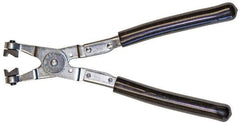 Mag-Mate - 9" OAL, Click Style Hose Clamp Pliers - Straight Jaw, Vinyl Coated Handles - Best Tool & Supply