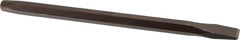 Proto - 12" OAL x 3/4" Blade Width Cold Chisel - 3/4" Tip, 5/8" Stock, Steel Handle - Best Tool & Supply