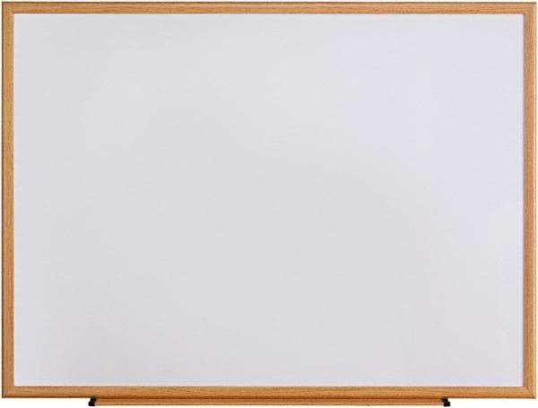 Universal One - 36" High x 48" Wide Dry Erase - Melamine, Includes Mounting Kit - Best Tool & Supply