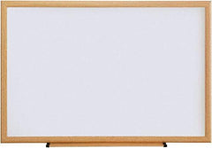 Universal One - 24" High x 36" Wide Dry Erase - Melamine, Includes Mounting Kit - Best Tool & Supply