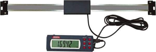 SPI - Electronic Linear Scales Maximum Measurement (Inch): 8 Horizontal or Vertical: Horizontal, Vertical - Best Tool & Supply