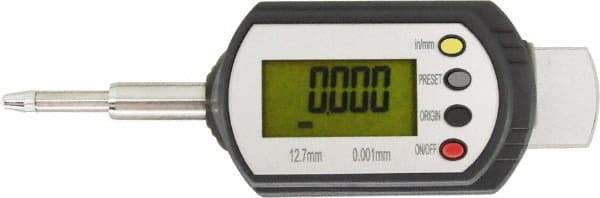 SPI - 0 to 0.5" Remote Display and Counter - 0.00005" Resolution, LCD Display - Best Tool & Supply