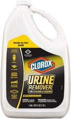 Clorox - 128 oz Bottle Liquid Bathroom Cleaner - Clean Floral Scent, Disinfectant, Urinals, Carpet, Upholstery & Concrete - Best Tool & Supply