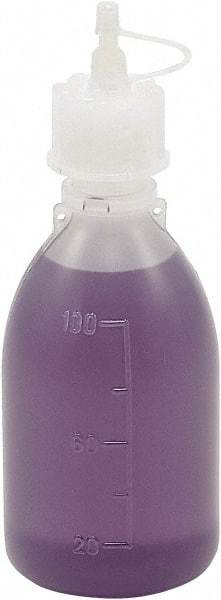 Dynalon Labware - 100 mL Dispensing Bottle - Polyethylene, Translucent, 5" High x 1.9" Diam, 15mm Cap - Best Tool & Supply