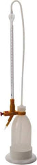 Dynalon Labware - 10 ml Borosilicate Glass Burette, Polyethylene Bottle Titrating Burette - 4-39/64" Diam x 22-7/16" High - Best Tool & Supply