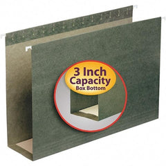 SMEAD - 9-1/2 x 14-1/2", Legal, Standard Green, Hanging File Folder - 11 Point Stock - Best Tool & Supply