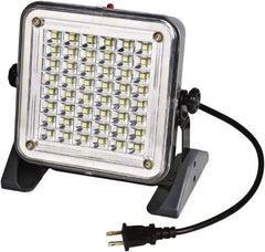 Value Collection - 120 Volt, 10 Watt, Electric, LED Portable Floor Work Light - 10' Cord, 1 Head, 750 Lumens, ABS - Best Tool & Supply