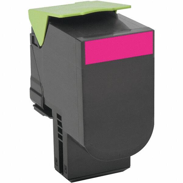 Lexmark - Magenta Toner Cartridge - Use with Lexmark CX410E, CX310N, CX510DE, CX410DE, CX510DHE, CX510DTHE, CX410DTE, CX310DN - Best Tool & Supply