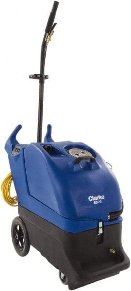 Clarke - 12" Cleaning Width, 140" Water Lift, Walk Behind Portable Carpet Extractor - 12.5 Gal Tank Capacity, 11 Gal Tank Recovery Capacity, 100 Pump psi - Best Tool & Supply