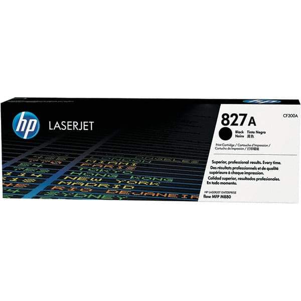 Hewlett-Packard - Black Toner Cartridge - Use with HP Color LaserJet Enterprise flow MFP M880 - Best Tool & Supply