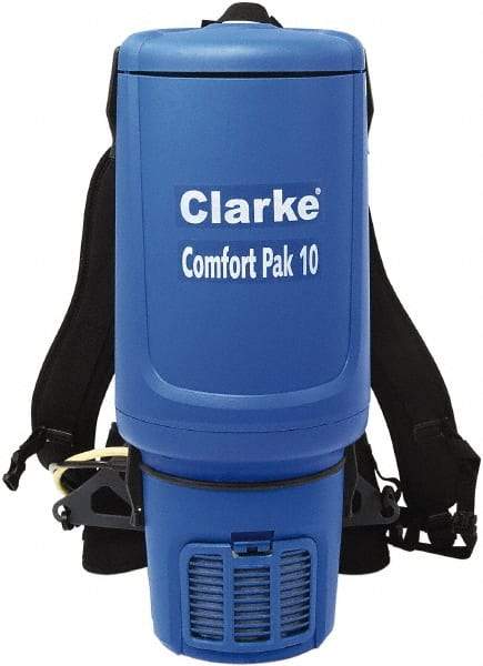 Clarke - Backpack Vacuum Cleaner - 120 Volts, 10 Amps, Accessories Included - Best Tool & Supply