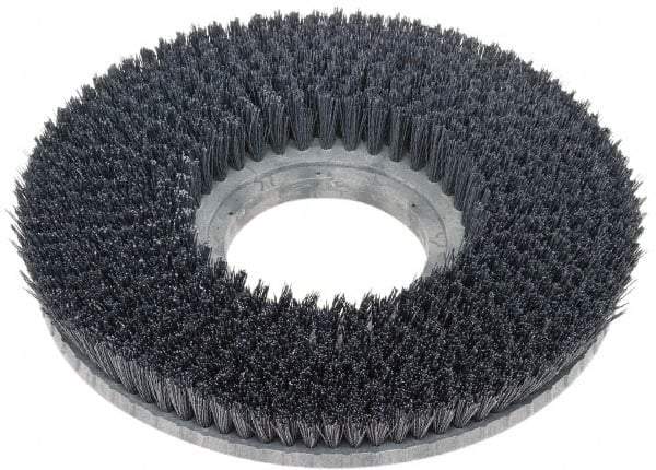 Clarke - 14" Diam Scrubbing Brush - 14" Machine, Black Pad, Polypropylene - Best Tool & Supply