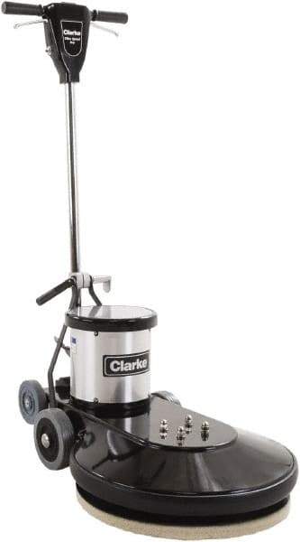 Clarke - 20" Cleaning Width, Electric Floor Polisher - 1.5 hp, 1,500 RPM - Best Tool & Supply