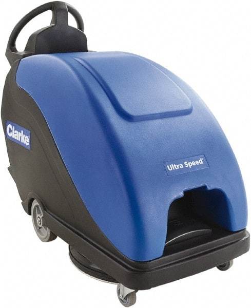 Clarke - 20" Cleaning Width, Battery Powered Floor Polisher - 2.5 hp, 2,000 RPM - Best Tool & Supply