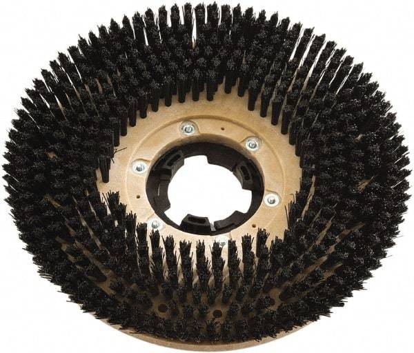 Clarke - 20" Diam Scrubbing Brush - 20" Machine, Black Pad, Nylon - Best Tool & Supply