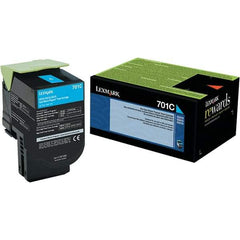 Lexmark - Cyan Toner Cartridge - Use with Lexmark CS310dn, CS310n, CS410n - Best Tool & Supply