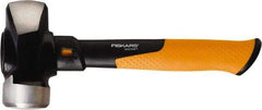 Fiskars - 3 Lb Head, 11" Long Sledge Hammer - Steel Head, Steel Handle with Grip - Best Tool & Supply