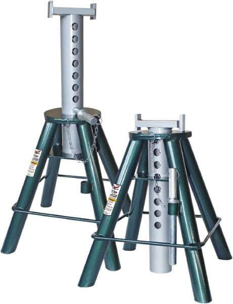 Safeguard - 20,000 Lb Capacity Jack Stand - 18-15/16 to 30-1/2" High - Best Tool & Supply