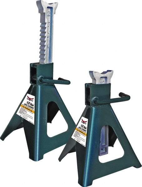 Safeguard - 24,000 Lb Capacity Jack Stand - 19-11/16 to 30-1/4" High - Best Tool & Supply