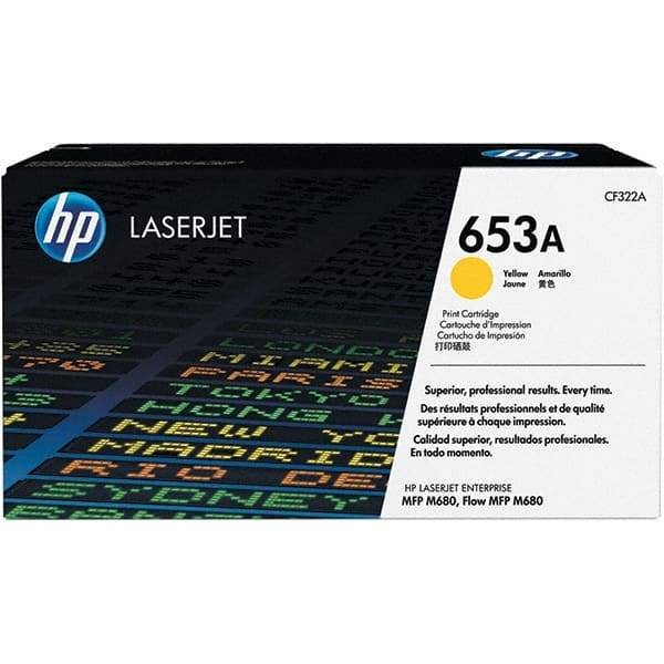 Hewlett-Packard - Yellow Toner Cartridge - Use with HP Color LaserJet Enterprise flow MFP M680z, MFP M680 - Best Tool & Supply