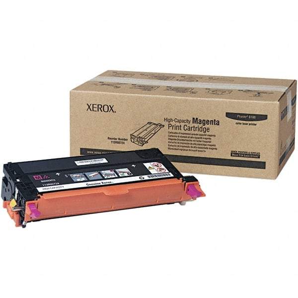 Xerox - Magenta Toner Cartridge - Use with Xerox Phaser 6180 - Best Tool & Supply