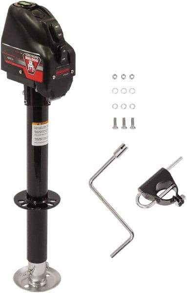 Bulldog - Powered A-Frame Tongue Jack - 4,000 Lb Load Capacity - Best Tool & Supply