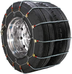 Peerless Chain - Dual Axle Tire Chains - For Use with 10.00-22, 11-24.5, 12.75-22.5, 315/80-22.5 - Best Tool & Supply