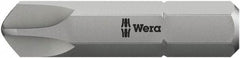 Wera - 5/16" Drive, 5/16 Torq-Set Mplus Screwdriver Bit - 1-1/4" OAL - Best Tool & Supply