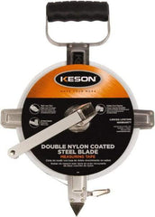 Keson - 200' x 3/8" Tape Measure - 1/8" Graduation - Best Tool & Supply