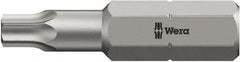 Wera - 5/16" Drive T20 Torx Screwdriver Bit - 4" OAL, Insert Bit - Best Tool & Supply