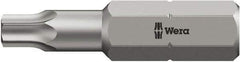 Wera - 5/16 & 1/4" Drive T40 Torx Screwdriver Bit - 2" OAL, Insert Bit - Best Tool & Supply