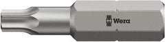 Wera - 5/16 & 1/4" Drive T40 Torx Screwdriver Bit - 2-3/4" OAL, Insert Bit - Best Tool & Supply