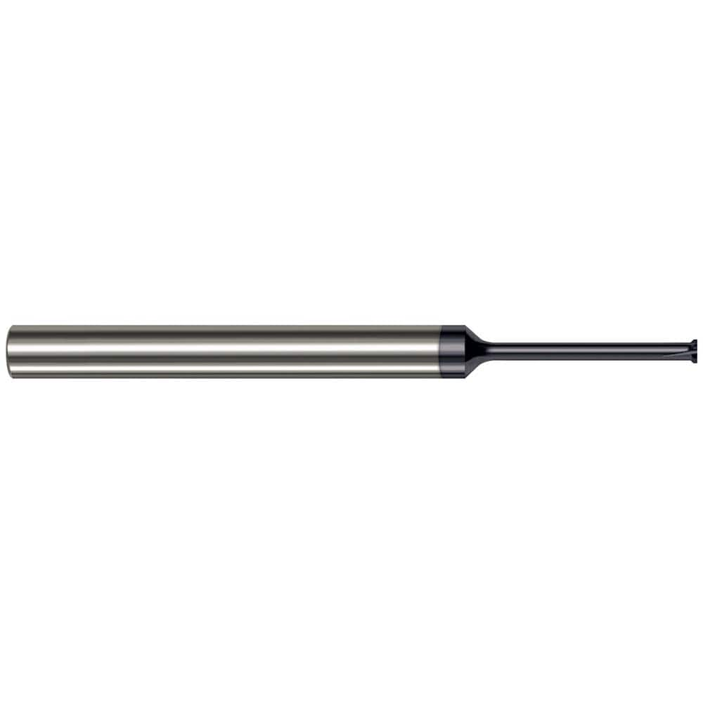 Harvey Tool - 0.115" Diam 90° 0.011" Chamfer 5-Flute Solid Carbide Back Chamfer - Exact Industrial Supply