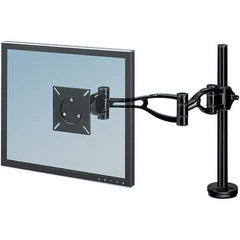 FELLOWES - Black Monitor Arm - Use with Monitor - Best Tool & Supply